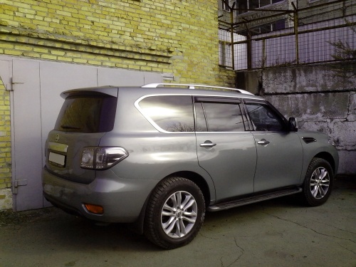 Удаление кислородных датчиков и чип-тюнинг Nissan Patrol Y62 2013