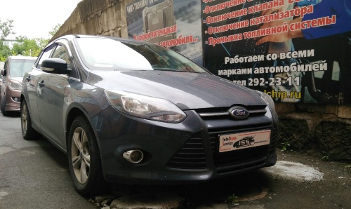 Ford Focus III 125ps — чиптюнинг и euro2 во Владивостоке