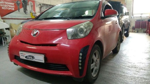 Toyota IQ 1000cc — перевод на Euro2 во Владивостоке