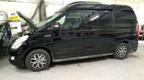 Hyundai Grand Starex 2017 — удаление системы Adblue, DPF +чиптюнинг stage1