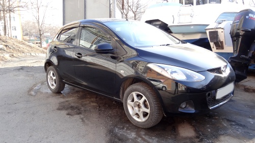 Mazda DEMIO 1300 — увеличение мощности
