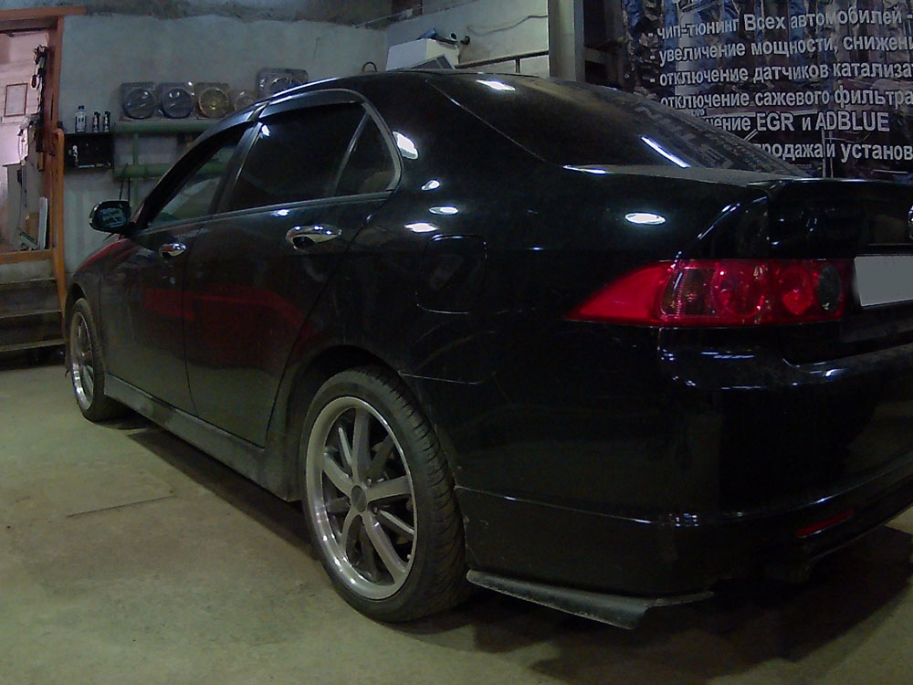 Honda Accord 2007 — чип-тюнинг и ЕВРО2